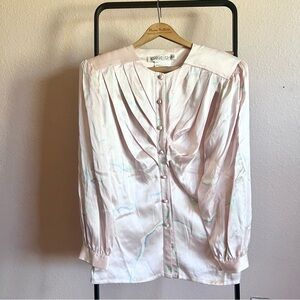 Joanie Char Vintage Silk Shirt